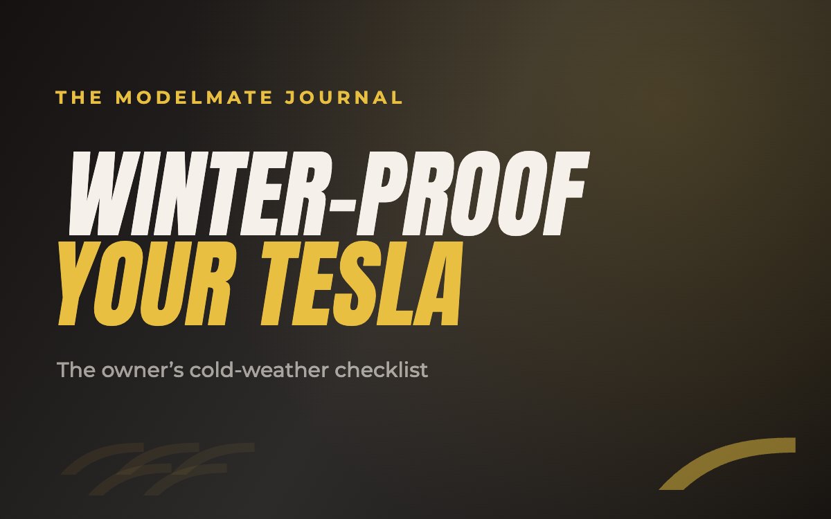 Winter-Proof Your Tesla